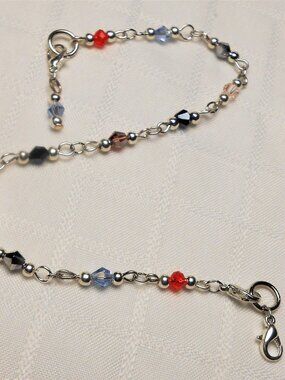Ankle chain - No. 6 - Approx. 10 inches long Comes with a 1-inch extension